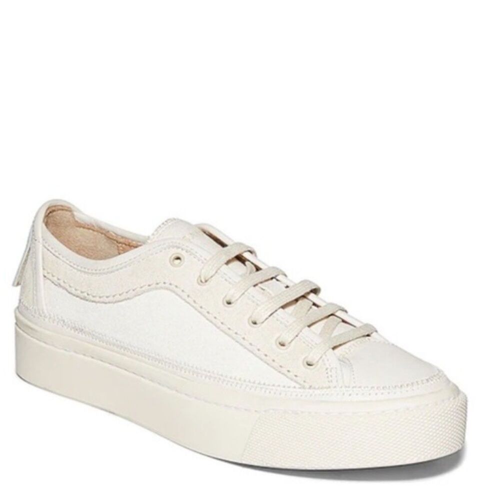 ALLSAINTS Revolve Womens Sneaker 39 9 Minimalist Lace Up Leather White Milla